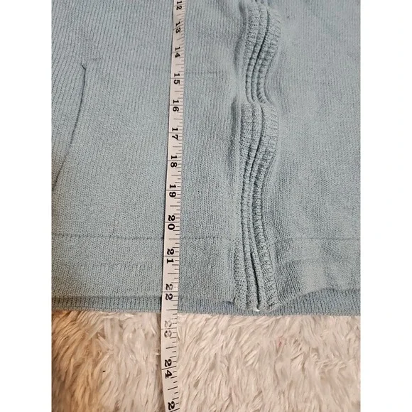 St. John 2 Piece Set Pants And Jacket Women Blue Color Full Zip Wide Leg Size S - Picture 10 of 13